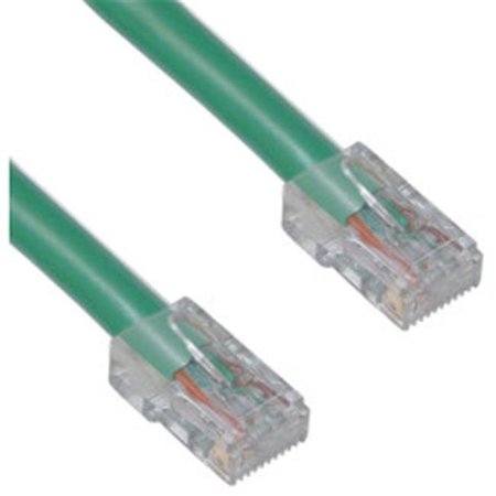 AISH Cat5e Green Ethernet Patch Cable; Bootless; 7 foot AI1524450